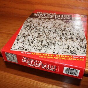 3/$77❤️new sealed World's Most Difficult Jigsaw Puzzle DALMATIANS Double-Sided
